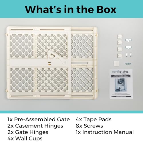 Supergate Ergo Baby Gate (Ivory)