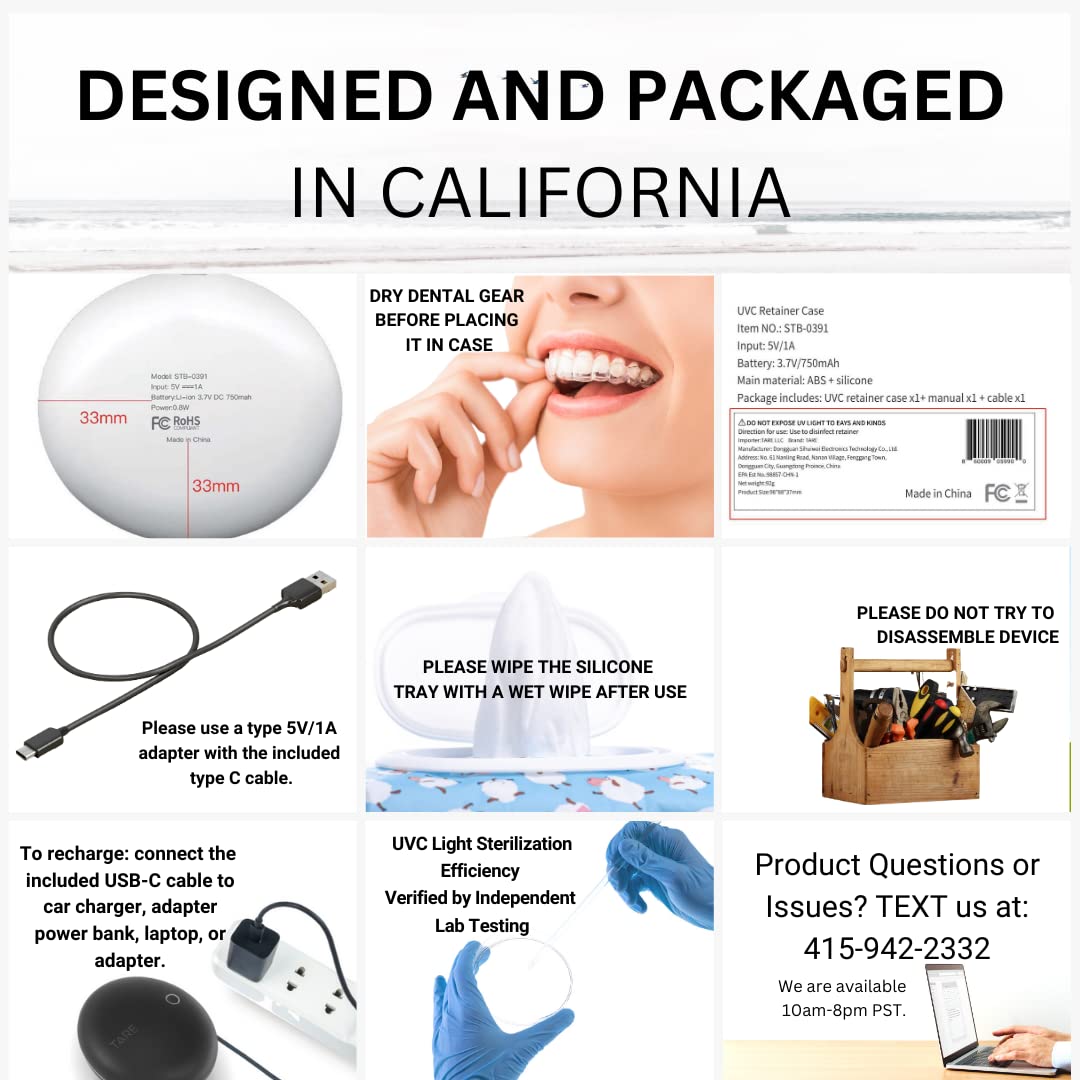 UVC Retainer Case (Black)