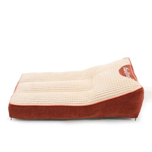 Washable Dog Bed with Removable Cover for Medium Size Dogs 30" L