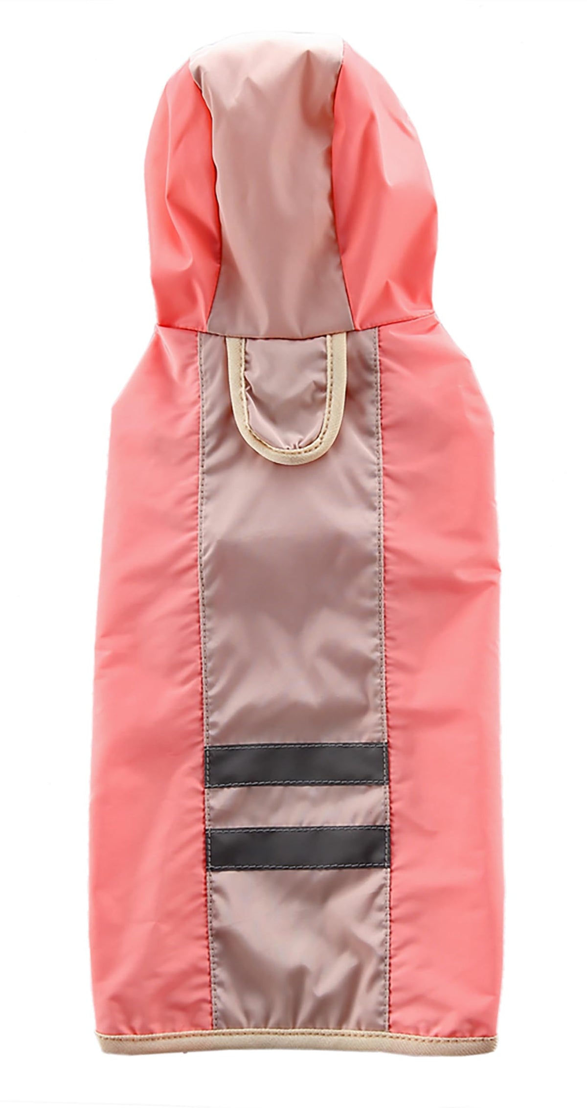 Dog Raincoat Hooded Reflective Waterproof Slicker Poncho (Pink / XS(1-2 pound))