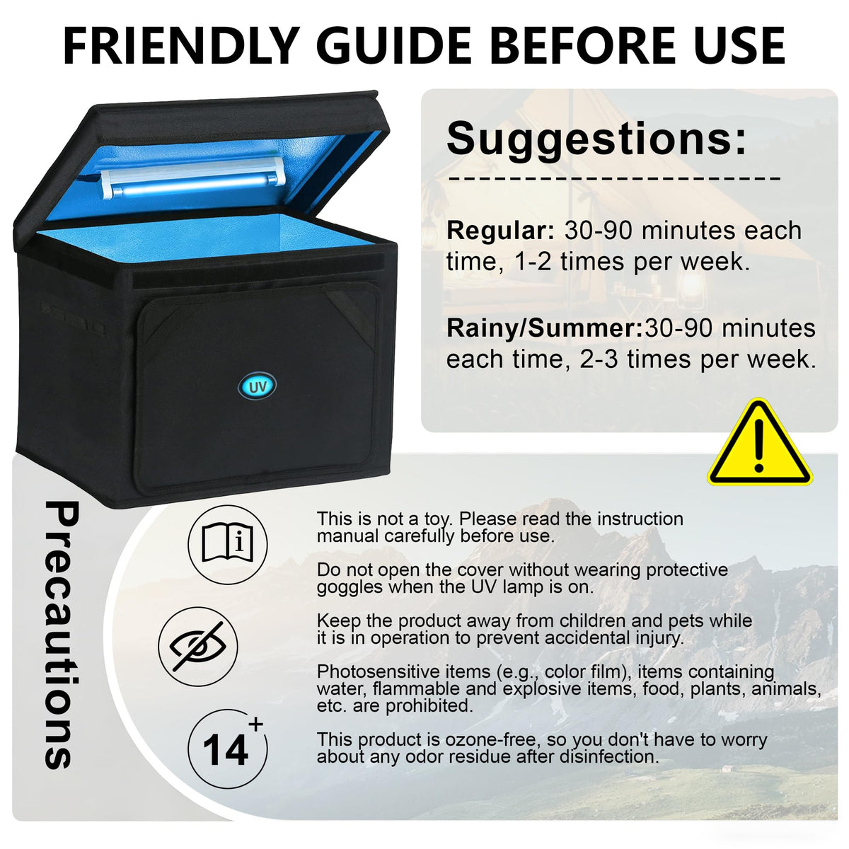 Large UV Sanitizer Box