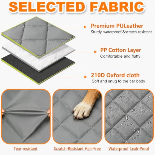 Dog Car Door Protector 2 Pack (gray / 2pcs)