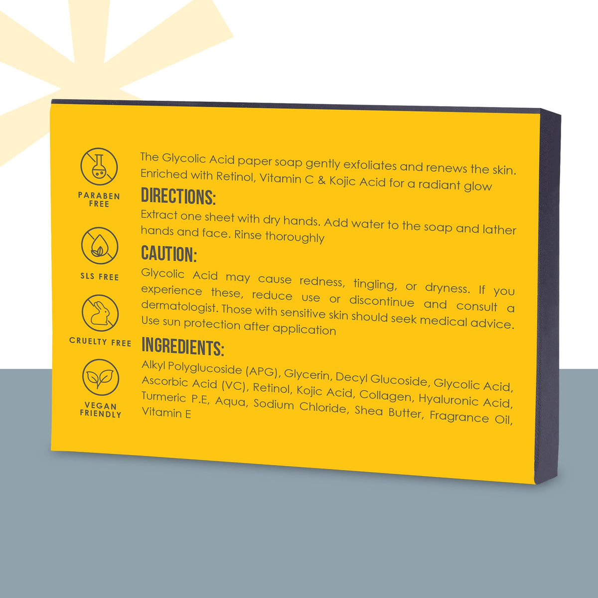 Glycolic Acid Soap Sheets (3 Pack)