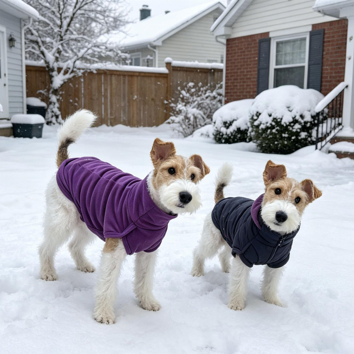 Turtleneck Dog Shirt Embroidery Soft Dog Sweatshirt Stretchy Striped Puppy Pullover (Pur SLS / X-Small)