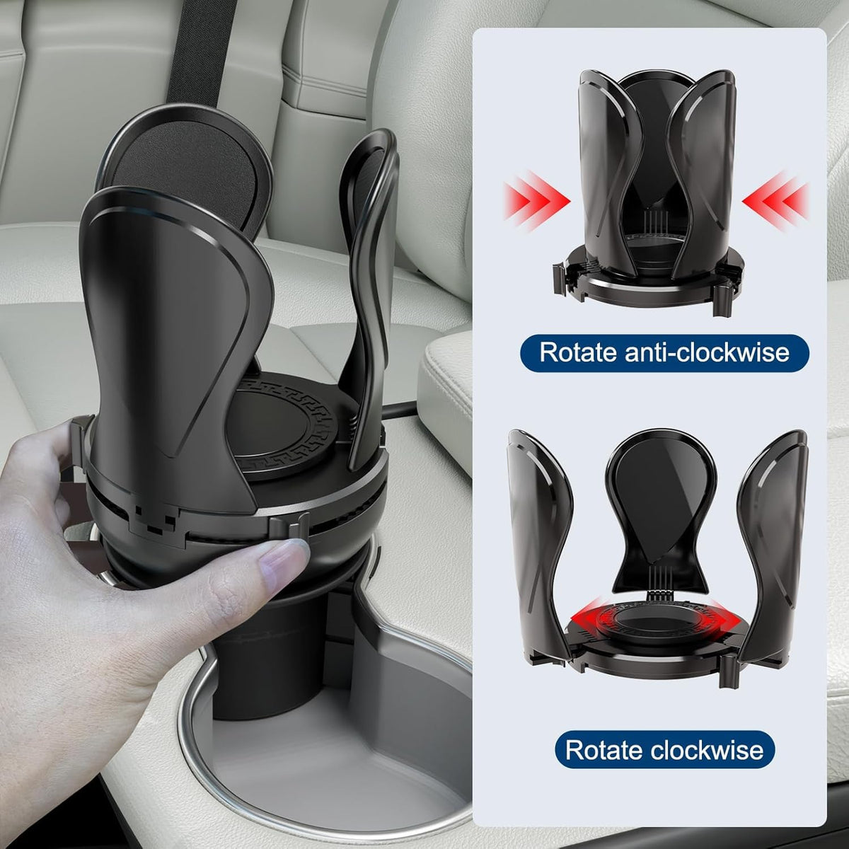 Car Cup Holder Expander (CUP-T-1pack)