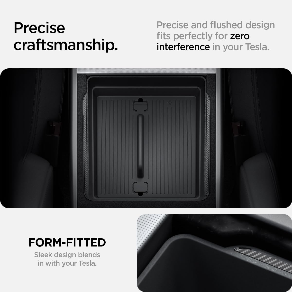 Armrest Console Organizer for Tesla Model Y Juniper & Model Y L (Armrest Console Organizer)