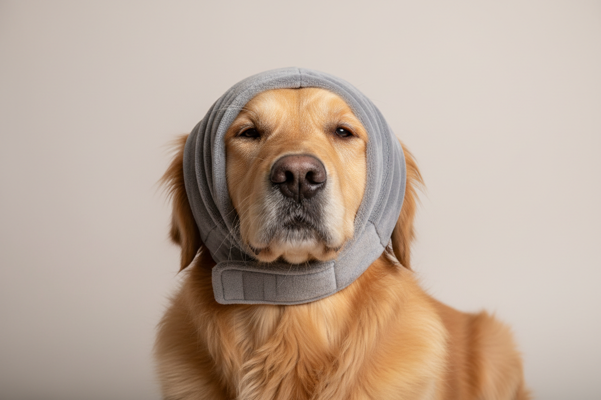 Noise-Canceling Pet Ear Wraps