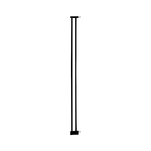 55.12" Extra Tall Pet Gate Extension Kit 4.13" Wide Black (55.12" H-black / 4.13" W, Extension)