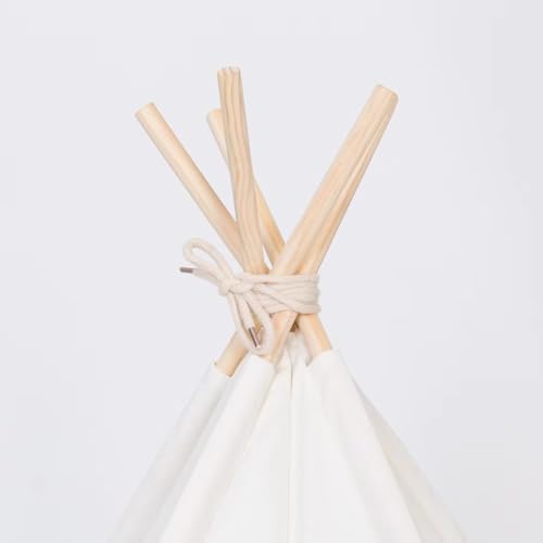 Pet Teepee Dog & Puppy Cat Tents Tipi Bed Portable Houses (L:Size fits 15kg/33lbs (pets))