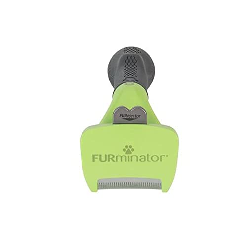 Small Dog Undercoat deShedding Tool for Long Hair (long hair - new model / Small)