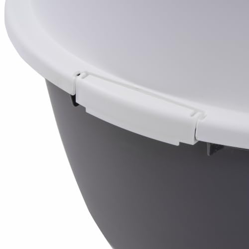 XX Large Top Entry Cat Litter Box (XXL Enclosed / Gray)