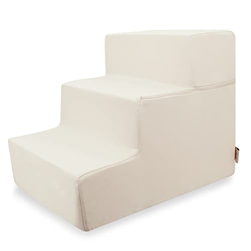 Dog Stairs & Steps (Ivory / H: 16.5 Inches (Foldable))