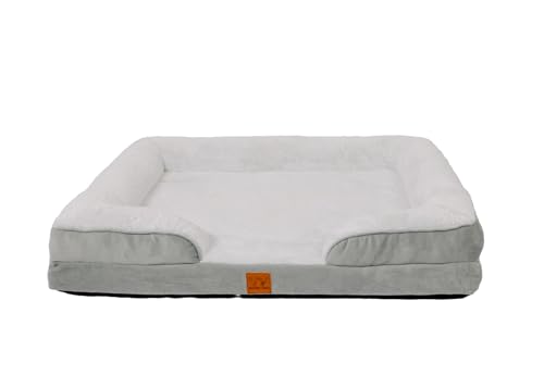 100% Orthopedic Memory Foam Large Dog Bed