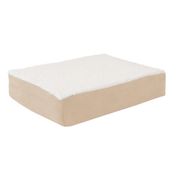 Orthopedic Dog Bed (Tan / Small)
