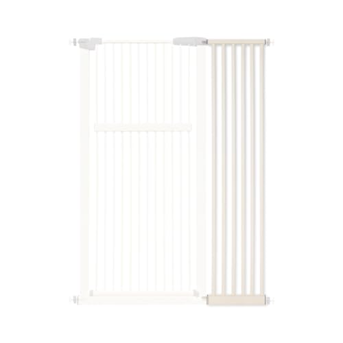55.12" Extra Tall Pet Gate Extension Kit 12.6" Wide Cream (55.12" H-cream / 12.60" W, Extension)