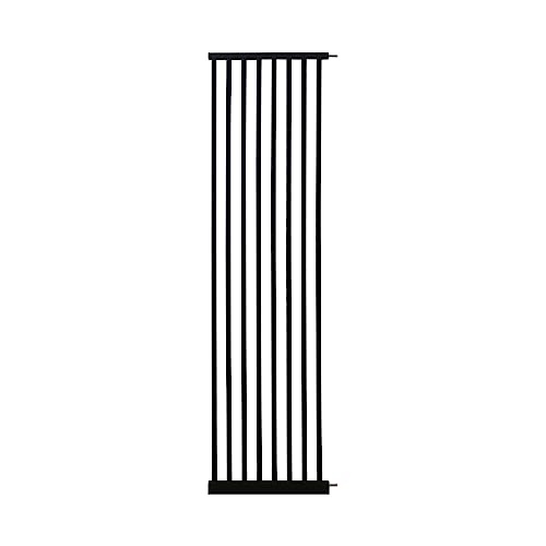 55.12" Extra Tall Pet Gate Extension Kit 16.73" Wide Black (55.12" H-black / 16.73" W, Extension)