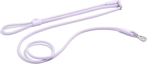 Hands Free Adjustable Rope Dog Leash (Lilac)