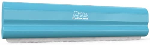 8 Inch Deshedding Brush for Dogs & Horses (Turquoise)