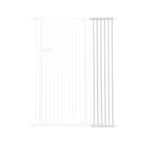 Extra Tall Cat Gate Extension Kit 55.12" High 12.6" Wide White (55.12" H-white / 12.60" W, Extension)