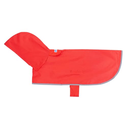 Packable Dog Rain Poncho Crimson (XS / Crimson)