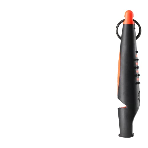Alpha 211.5 Professional Dog Training Whistle with Enhanced Ergonomic Grip. BPA (Black on Day Glow Orange)