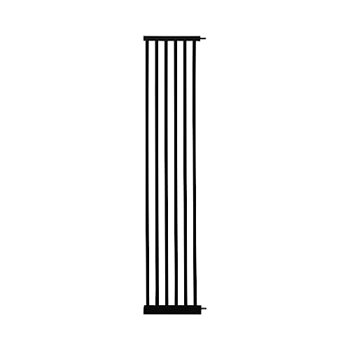 55.12" Extra Tall Pet Gate Extension Kit 12.6" Wide Black (55.12" H-black / 12.60" W, Extension)