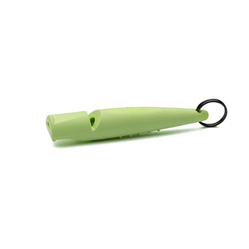 Alpha 210.5 Professional Dog Training Whistle with Enhanced Ergonomic Grip. BPA (Lime Green)