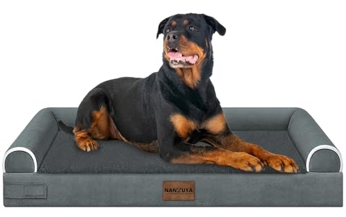 Orthopedic Dog Bed for XX (Dark Grey / 44.0"L x 34.0"W x 6.5"Th)