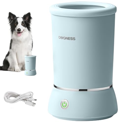 Automatic Dog Paw Cleaner Cup Paw Washer for Small & Medium Dogs (Light Blue / Small & Medium Dogs)