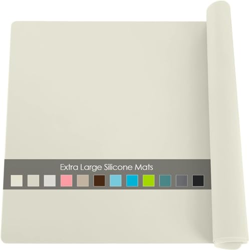 Extra Large Silicone Placemat (07-beige / 31.5"Lx16.93"W)