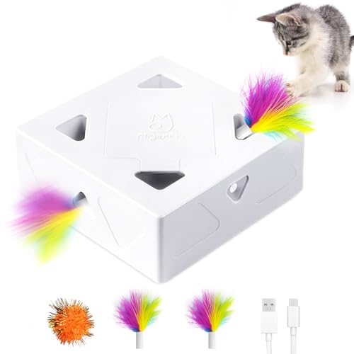 Interactive Cat Toy (White / Normal)