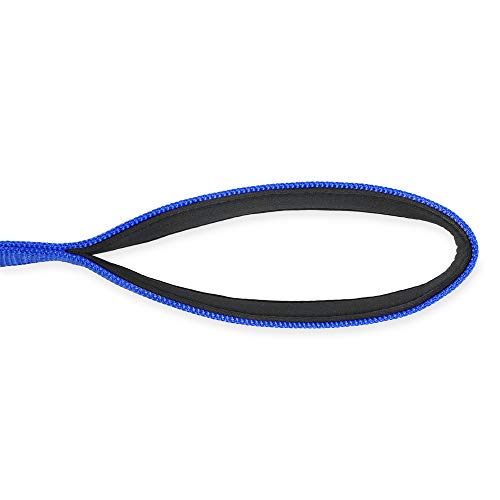 Short Dog Leash 18" (Bright Blue / 18 Inches)