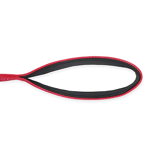 Short Dog Leash 18" (Red / 18 Inches)