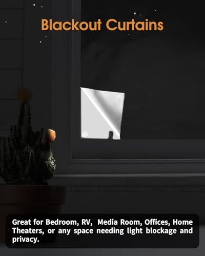 79x57 inch Blackout Curtains (57"W x 79"L (Pack of 1))
