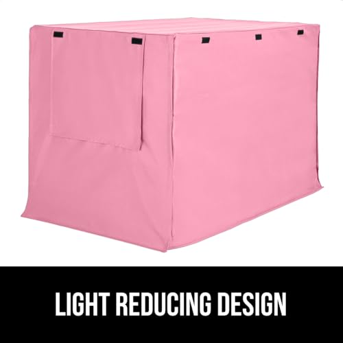 Dog Crate Covers (Pink / 36" X 23" X 25")