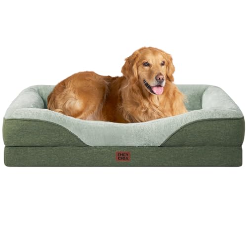 Orthopedic Dog Bed for Large Sized Dog (Green / 45x35x7.5)