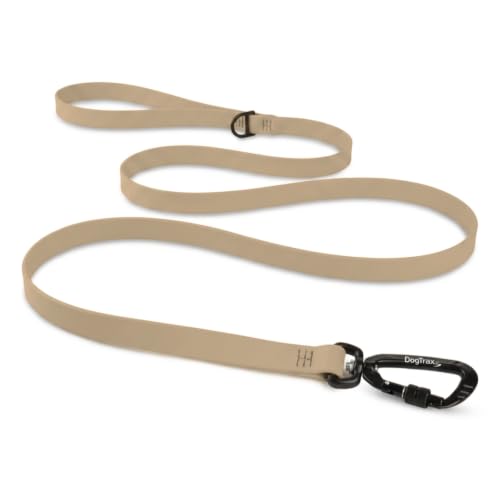 Essential Biothane Dog Leash (Biscuit Brown / 3/4 In x 4 Feet)