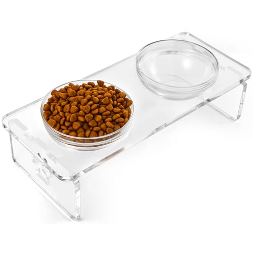 Elevated Dog Bowls for Medium Dogs (Medium Dogs-5.5" Height)