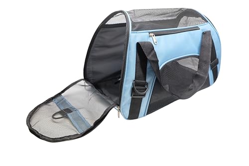 Cat Carrier Soft (Medium-Blue)