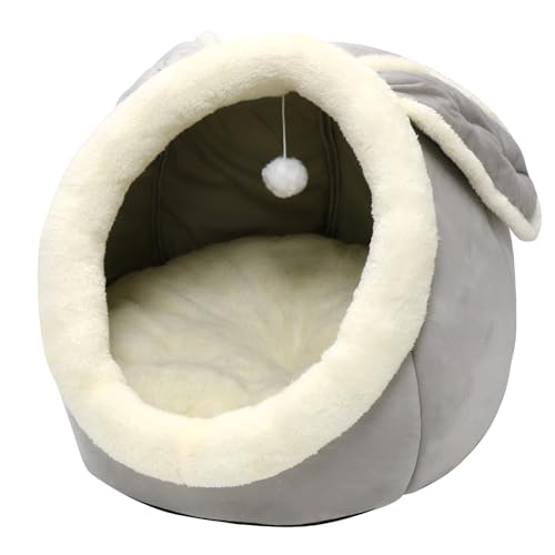 Cat Beds for Indoor Cats (Rabbite Gray / XL)