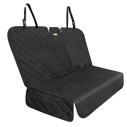XL Back Seat Cover for Full‑Size Trucks Rear Bench (X-Large-60"W / Black)