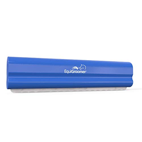8 Inch Deshedding Brush for Dogs & Horses (Blue)