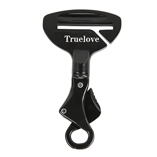 Truelove Vehicle Seat Belt Safety Buckle Lock (Black / 2.7*4.7inch)