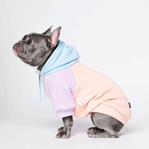 Dog Hoodie Buttery (Cotton Candy / X-Large)