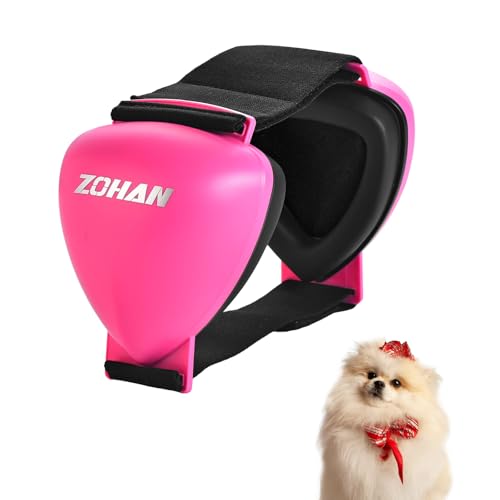 DG02 Dog Ear Muffs Noise Protection (Fuchsia-small-normal Earpads)