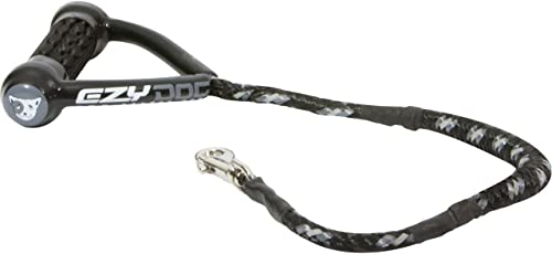 Cujo Short Shock Absorbing Bungee Dog Leash (25-Inch / Black)