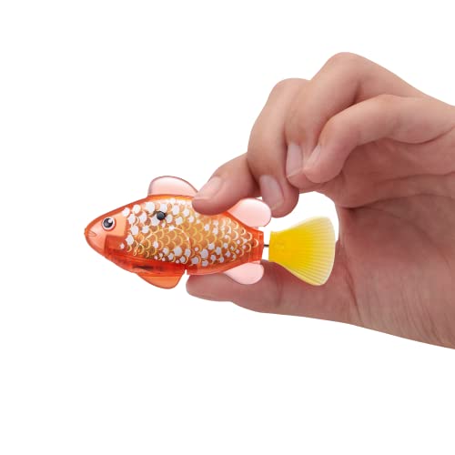 Robo Fish Robotic Swimming Fish (Pink + Golden / 2 Piece Set / Series 3)