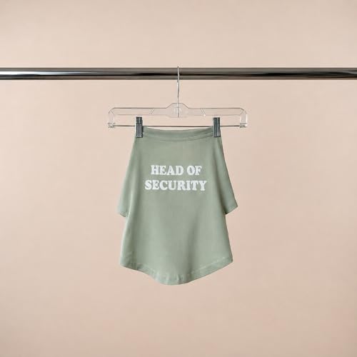 Dog Shirt Head of Security (Green / X-Small)