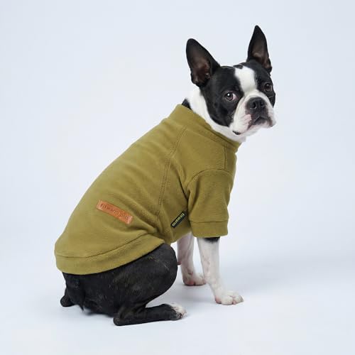 3 Pack Classic Fleece Dog Sweater (XX-Large / Black-Olive-Cream)