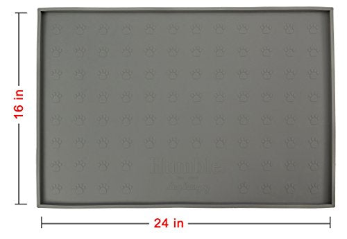 Food Mat Feeding Tray (Cool Grey)